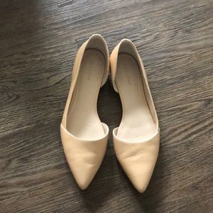 Cole haan Bramba leather nude flats